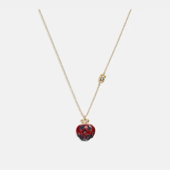 Coach x Disney Poison Apple Necklace NWT - Picture 4 of 5